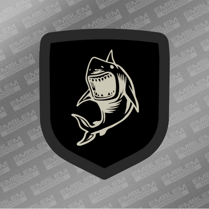 Shark Emblem - Fits 2009-2012 RAM Grille