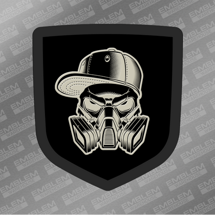 Graffiti Skull Emblem - Fits 2009-2018 RAM Tailgate
