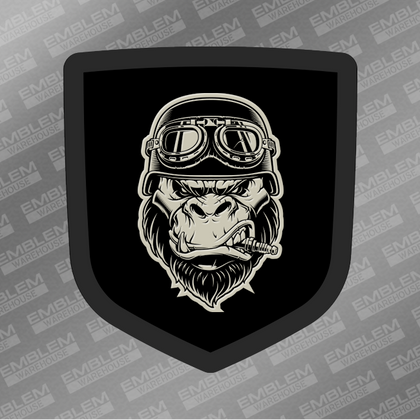 Biker Gorilla Emblem - Fits 2009-2018 RAM Tailgate