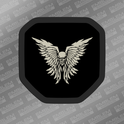 Skull Angel Emblem - Fits 2019-2021 RAM Tailgate