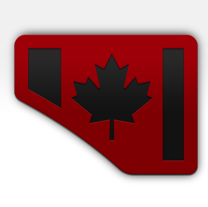 Canada Flag Fender Emblems  by Main Event Emblems- Fits 08-10 Super Duty®