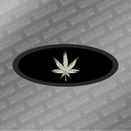 Marijuana Leaf Emblem - Fits F150, F250, F350, F450, Ranger, Edge, Explorer