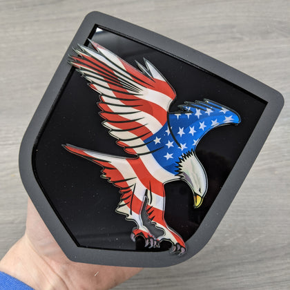 Full Color USA Eagle Emblem - Multiple Fitments