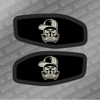 Graffiti Skull Fender Emblems - Fits 2016-2020 Titan®