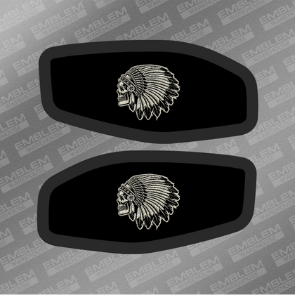 Native American Headdress Fender Emblems - Fits 2016-2020 Titan®