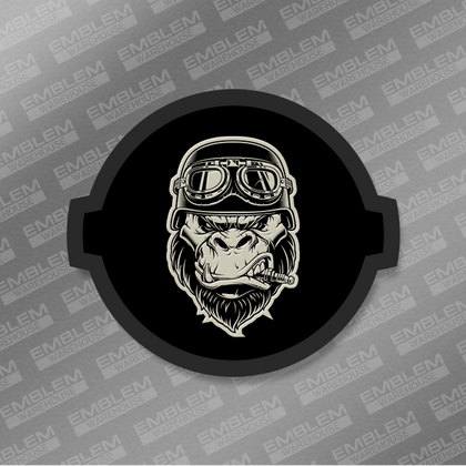 Biker Gorilla Emblem - Fits 2016-2020 Titan® Grille or Tailgate