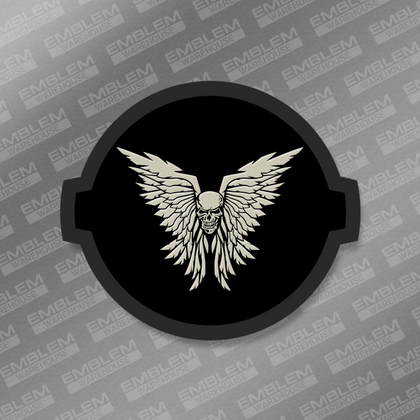 Skull Angel Emblem - Fits 2016-2020 Titan® Grille or Tailgate