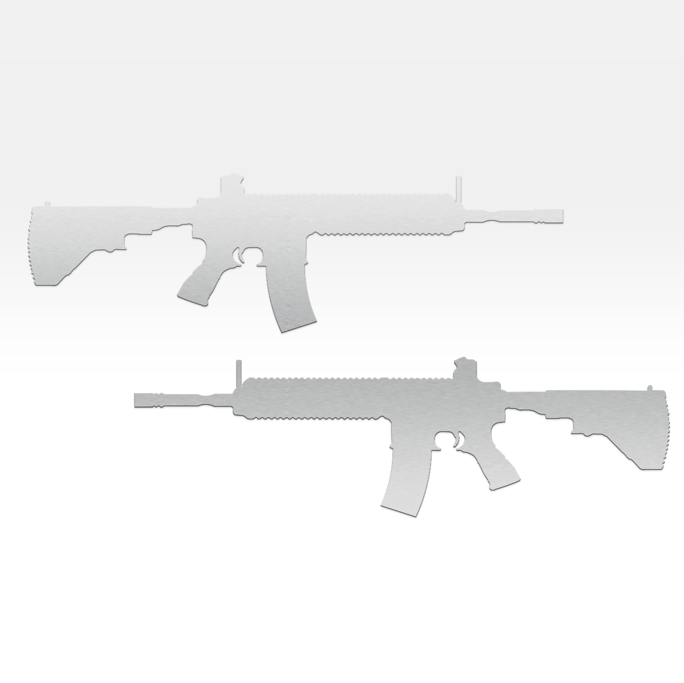 5 Rifles Emblem AR-15 Rifle Fender Emblems by Main Event Emblems - Pair – Truck Emblem ...