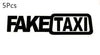FAKE Taxi Stickers - 5 pack